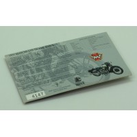 Монета Острова Кука 2 доллара 2007 Мотоциклы 30-х: Matchless Silver Hawk