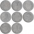 Набор монет Турции (4 монеты)