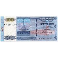 Банкнота Бангладеш 100 так 2010