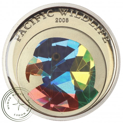 Палау 5 долларов 2006 Радужный лорикет — 937034028