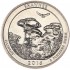США 25 центов 2016 Национальный заповедник Шони
