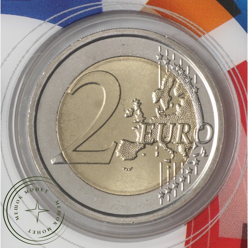 Сан-Марино 2 евро 2012 10 лет наличному обращению евро (буклет) — 93700978