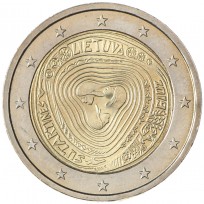 Монета Литва 2 евро 2019 Сутартинес