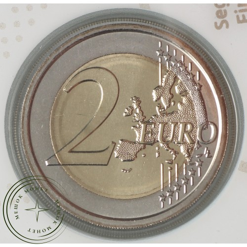 Сан-Марино 2 евро 2016 550 лет со дня смерти скульптора Донателло (в буклете) — 51848810