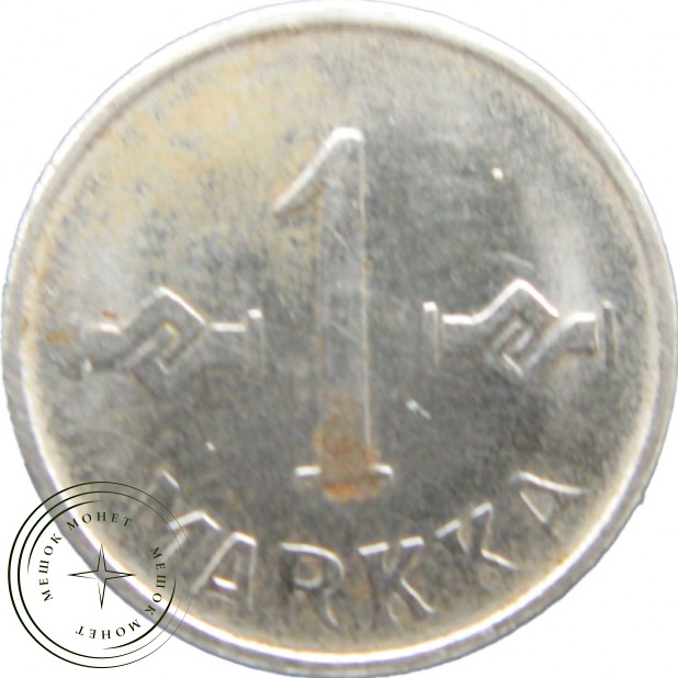 Финляндия 1 марка 1955