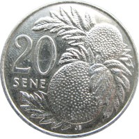 Монета Самоа 20 сене 2006