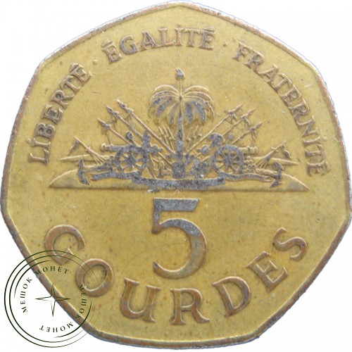 Гаити 5 гурд 1998 — 937042264