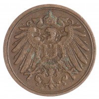 Монета Германия 1 рейхспфенниг 1913