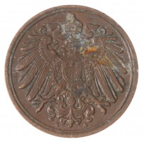 Монета Германия 1 рейхспфенниг 1911