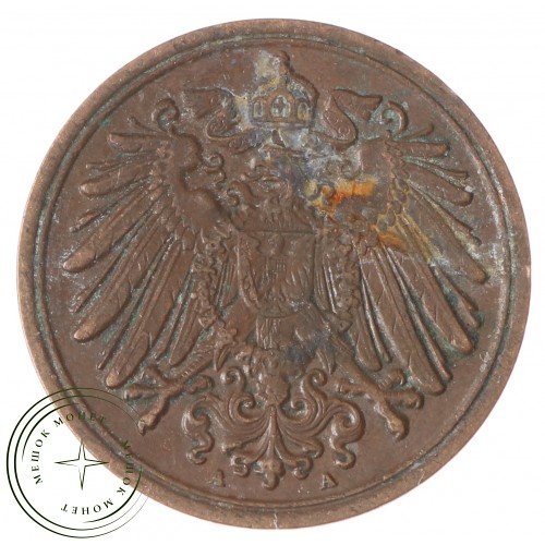 Германия 1 рейхспфенниг 1911 — 90621380-7DAD