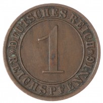 Монета Германия 1 рейхспфенниг 1933