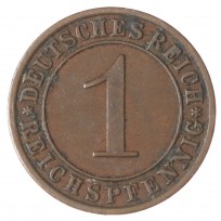 Монета Германия 1 рейхспфенниг 1931