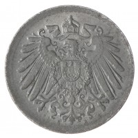 Монета Германия 5 рейхспфеннигов 1919