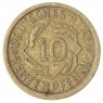 Германия 10 рентспфеннигов 1924