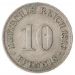 Германия 10 рейхспфеннигов 1913