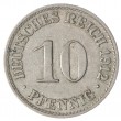 Германия 10 рейхспфеннигов 1912