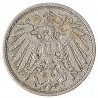 Монета Германия 10 рейхспфеннигов 1912