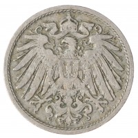 Монета Германия 10 рейхспфеннигов 1900