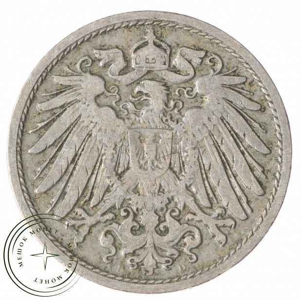 Германия 10 рейхспфеннигов 1900