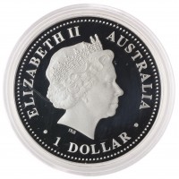 Монета Австралия 1 доллар 2008 Хобарт
