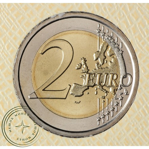 Ватикан 2 евро 2017 100-летие явления Девы Марии в Фатиме — 93700972