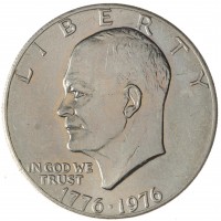 Монета США 1 доллар 1976 200 лет независимости