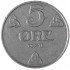 Норвегия 5 эре 1941