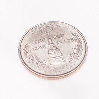 Монета США 25 центов 2000 Мэриленд