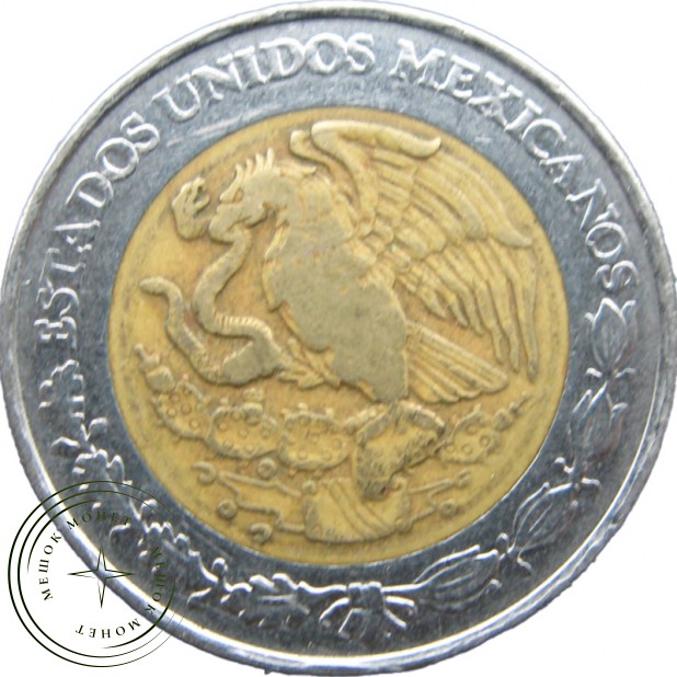 Мексика 5 песо 1992