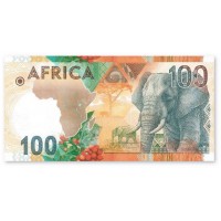 Сувенирная банкнота ГОЗНАК Африка