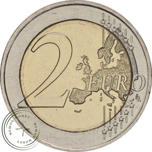 Греция 2 евро 2023 100 лет со дня рождения Марии Каллас
