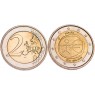 Испания 2 евро 2009 10 лет экономическому и валютному союзу