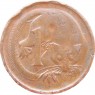 Австралия 1 цент 1980