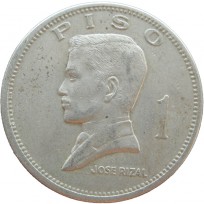 Монета Филиппины 1 песо 1972