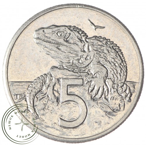 Новая Зеландия 5 центов 1987 — 48808748