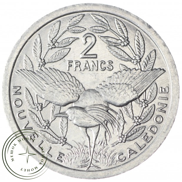 Новая Каледония 2 франка 2003