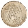 Норвегия 10 крон 1999