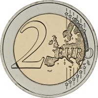 Монета Бельгия 2 евро 2026 Государственные железные дороги (Буклет)