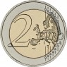 Бельгия 2 евро 2026 100 лет Бельгийским государственным железным дорогам SNCB «Спа-Франкоршам» — 937046668