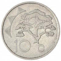 Монета Намибия 10 центов 1993