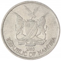 Монета Намибия 10 центов 1993