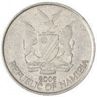 Монета Намибия 10 центов 2002