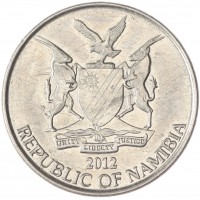 Монета Намибия 10 центов 2012