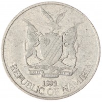 Монета Намибия 5 центов 1993