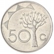 Намибия 50 центов 1993