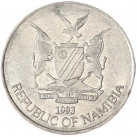 Монета Намибия 50 центов 1993