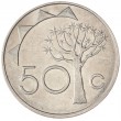 Намибия 50 центов 2008