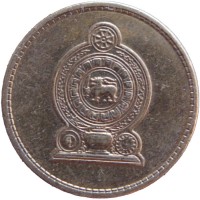 Монета Шри-Ланка 5 рупий 2011