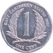 Карибы 1 цент 2008