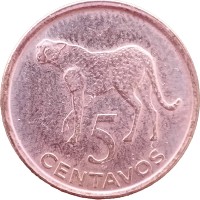 Монета Мозамбик 5 сентаво 2006